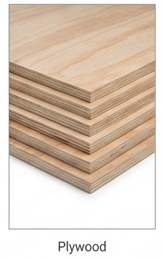 Lumber and wood products — plywood, MDF, HDF, hardwood, doors, decking — sourced from Brazil and global mills for LATAM construction